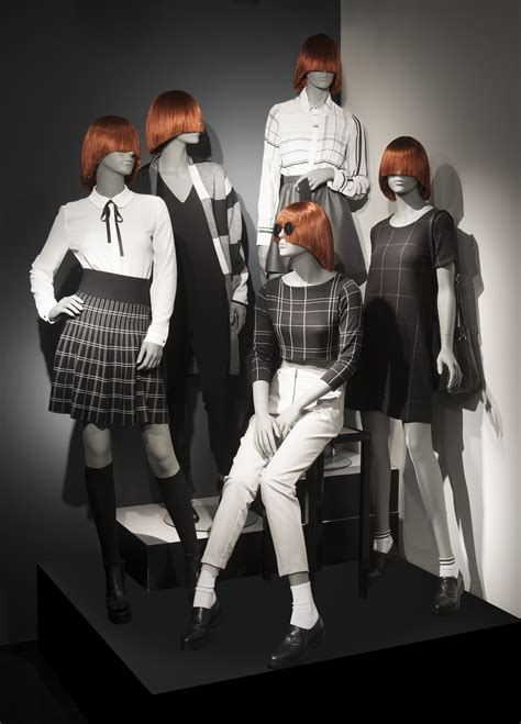 mannequins in luxury fashion